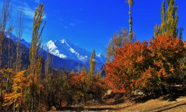 Rakhaposhi from Hunza on the 7 days Fairy Meadows Hunza Tour