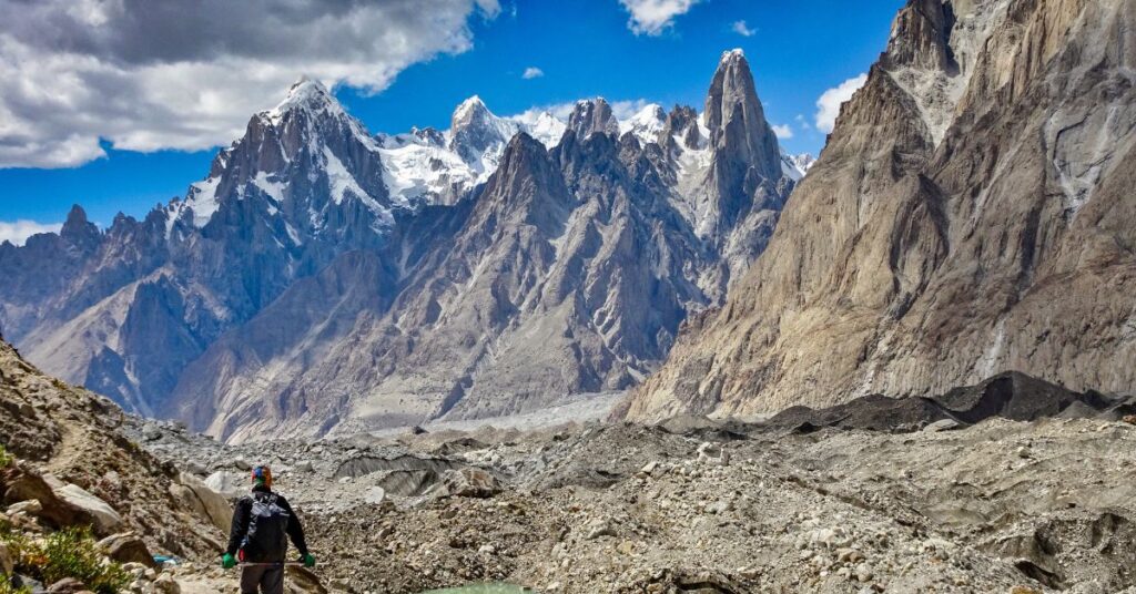 K2 Base Camp Trek Pakistan with Baltoro Glacier and Concordia view
