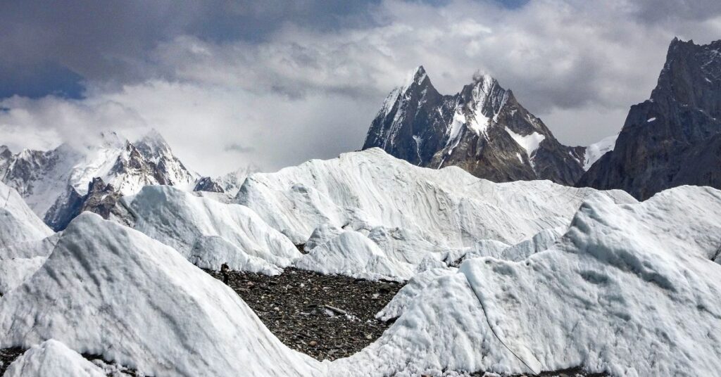 K2 Base Camp Trek Pakistan with Baltoro Glacier and Concordia view