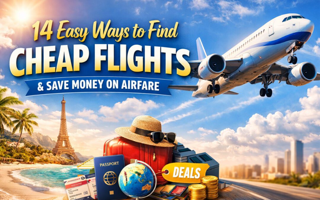 14 Simple and Smart Ways to Always Find Cheap Flights