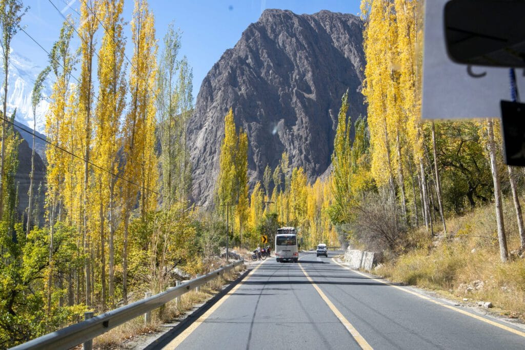 Autumn hiking in Pakistan