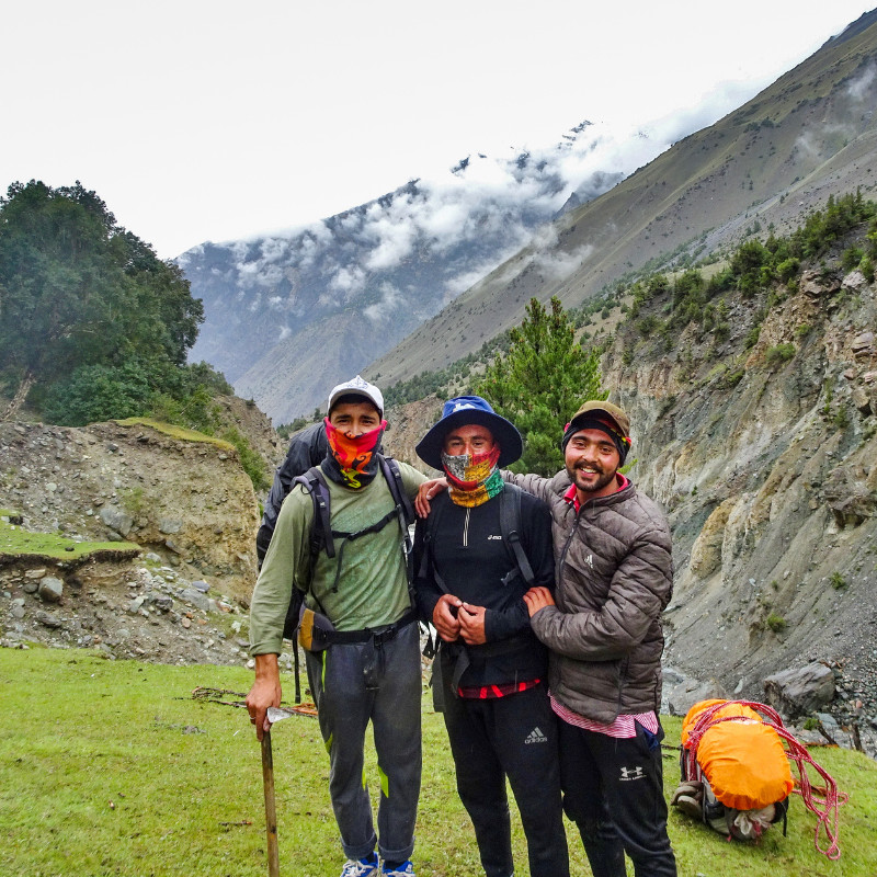 Outdoor Kitchen Team of Trips Nomad Adventure Pakistan