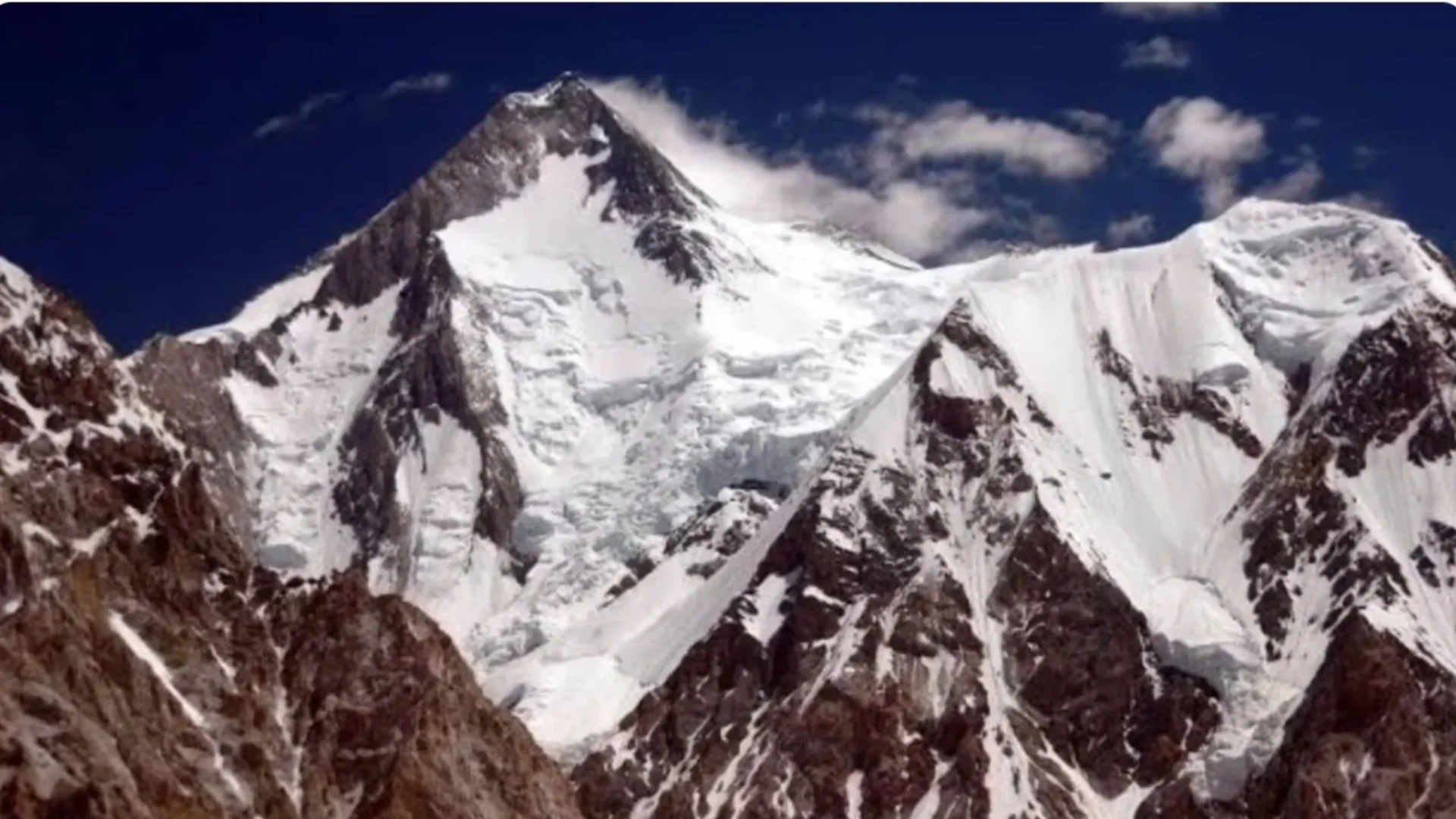 Gasherbrum-I the Hidden Peak in Karakorum