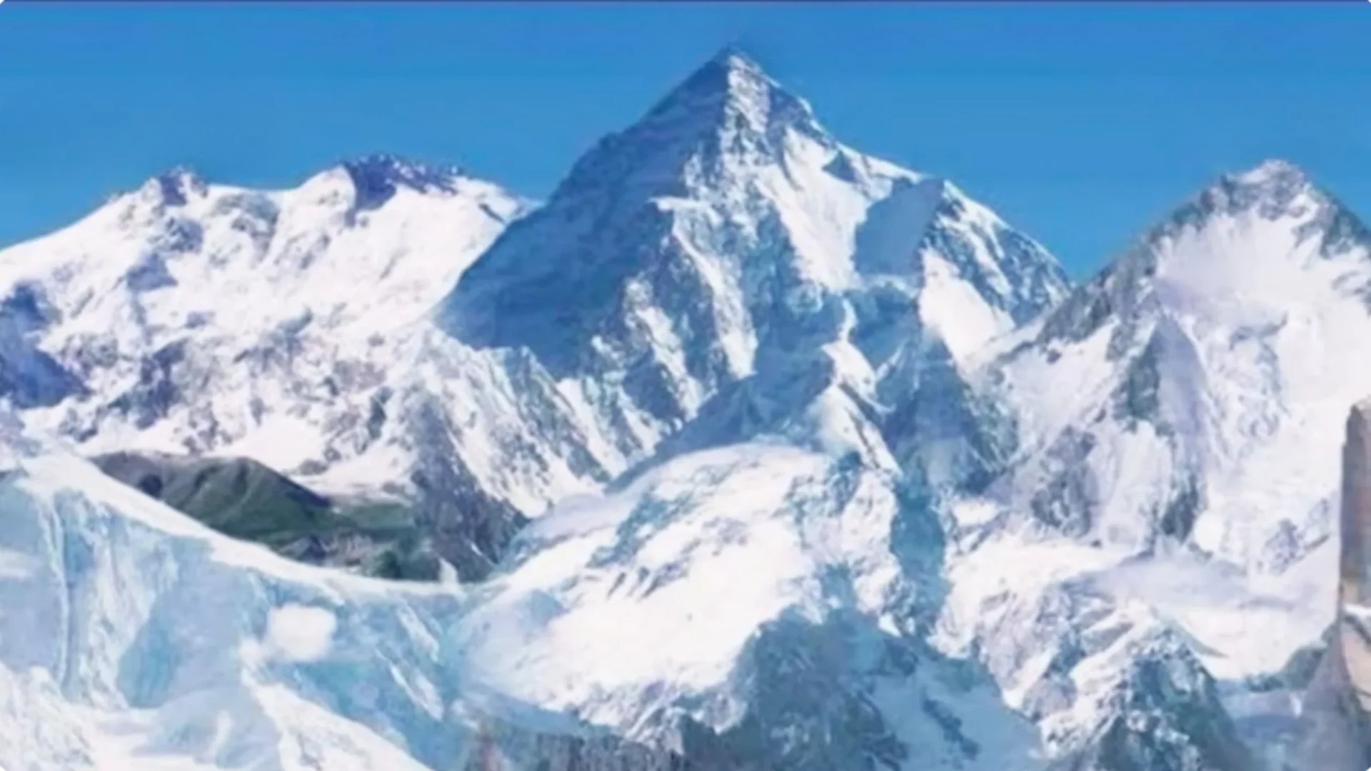 Gasherbrum-I the Hidden Peak in Karakorum