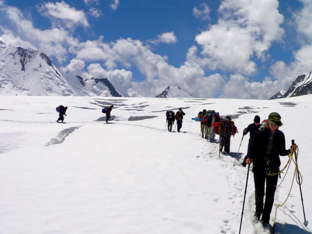 Amin Shah exploring the Hindukush Mountains during a trekking expedition in Pakistan